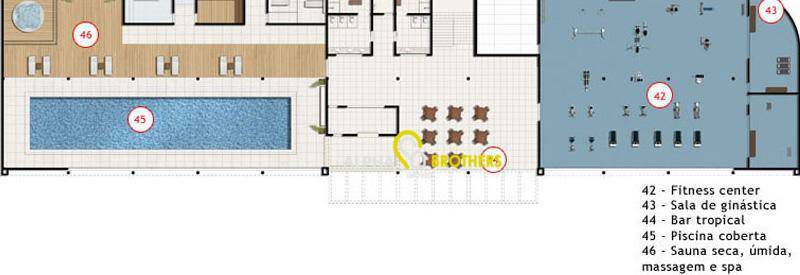 Apartamento à venda com 3 quartos, 132m² - Foto 61