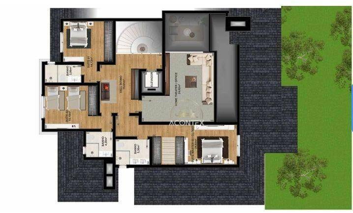 Casa à venda com 4 quartos, 558m² - Foto 113