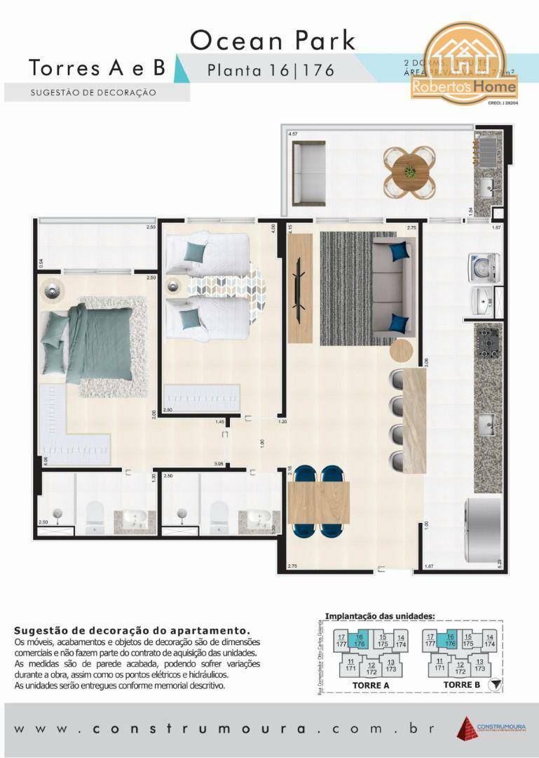 Apartamento à venda com 2 quartos, 82m² - Foto 5