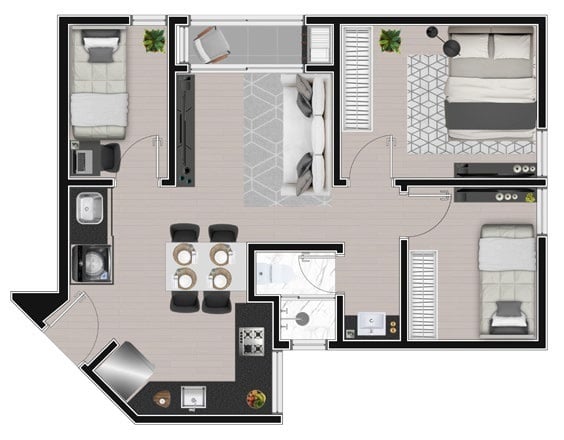 Apartamento à venda com 3 quartos, 473m² - Foto 15