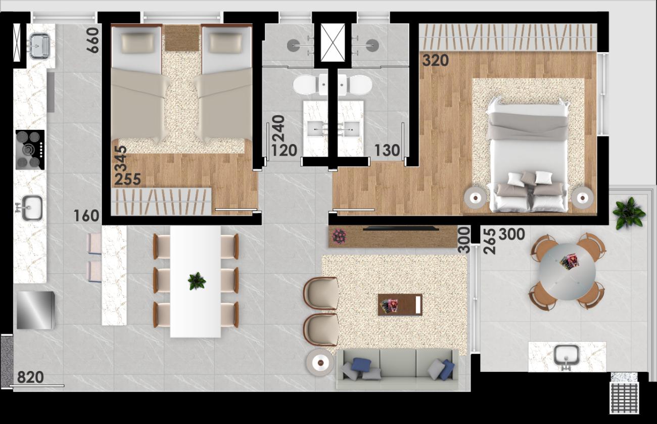 Apartamento à venda com 3 quartos, 106m² - Foto 18