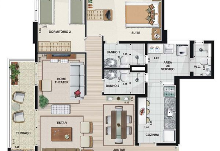 Apartamento à venda com 3 quartos, 78m² - Foto 7