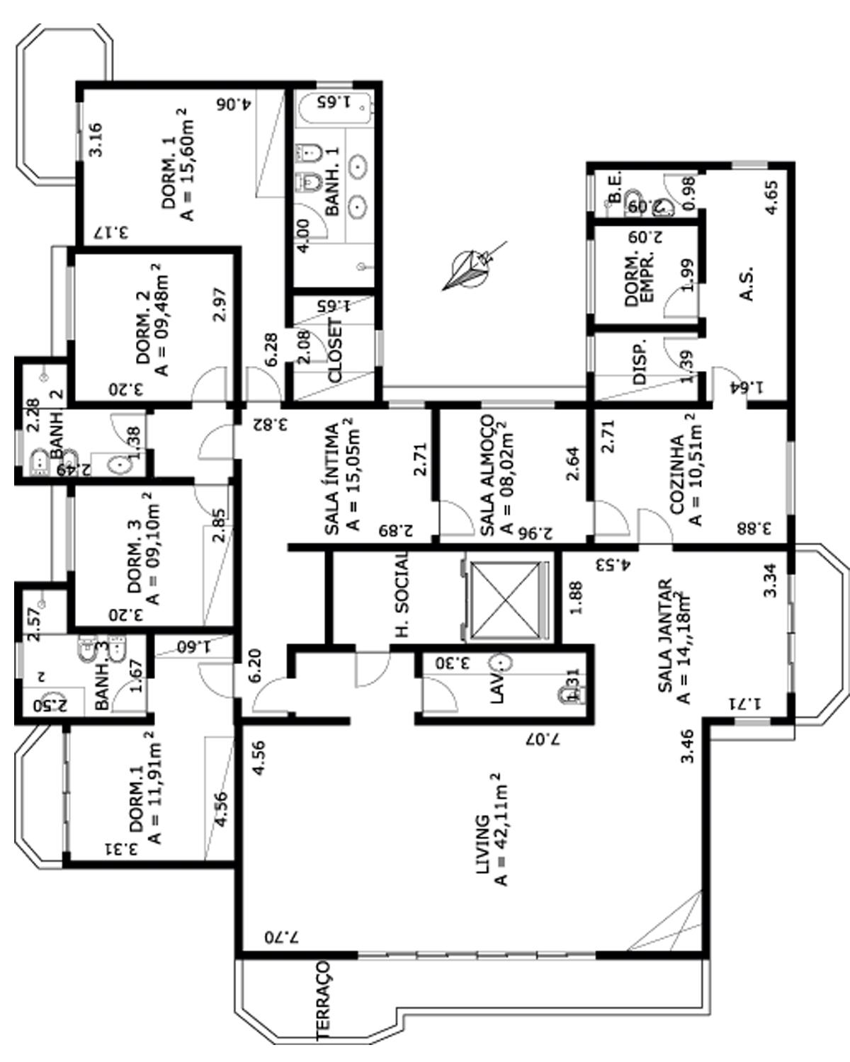 Apartamento à venda com 4 quartos, 223m² - Foto 18