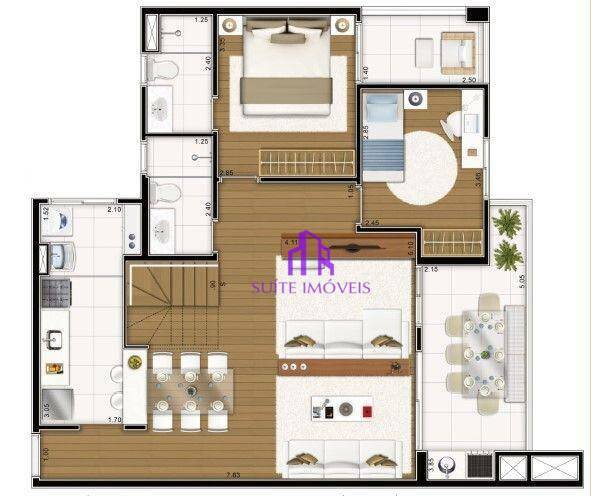 Cobertura à venda com 3 quartos, 183m² - Foto 44