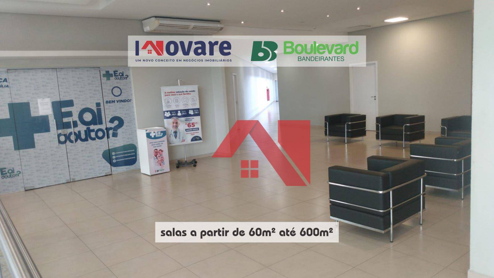 Conjunto Comercial-Sala para alugar, 60m² - Foto 1