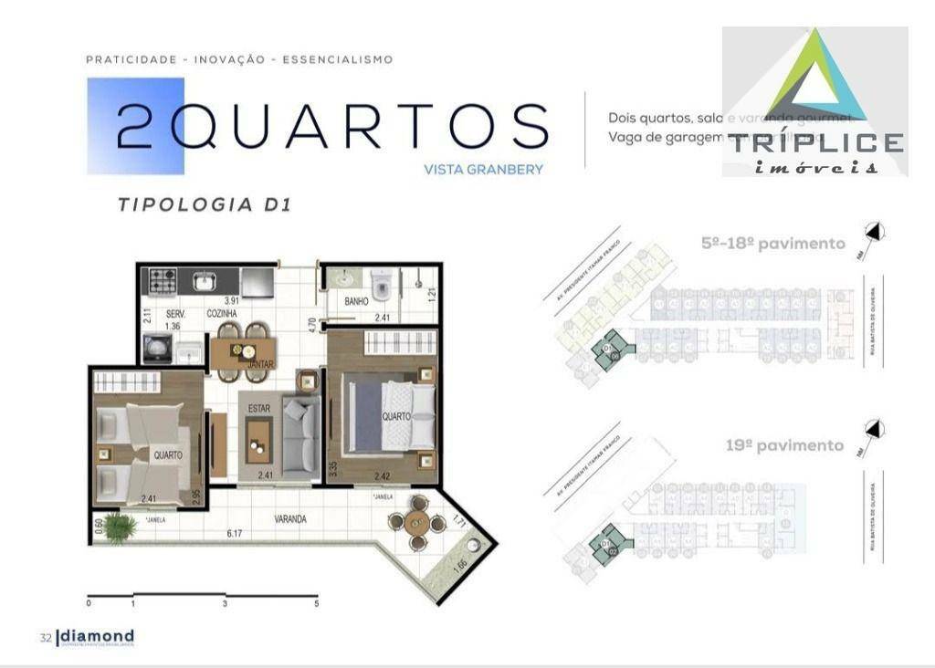 Apartamento à venda com 2 quartos, 49m² - Foto 33