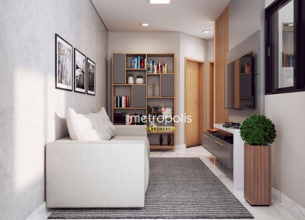 Apartamento à venda com 2 quartos, 62m² - Foto 3