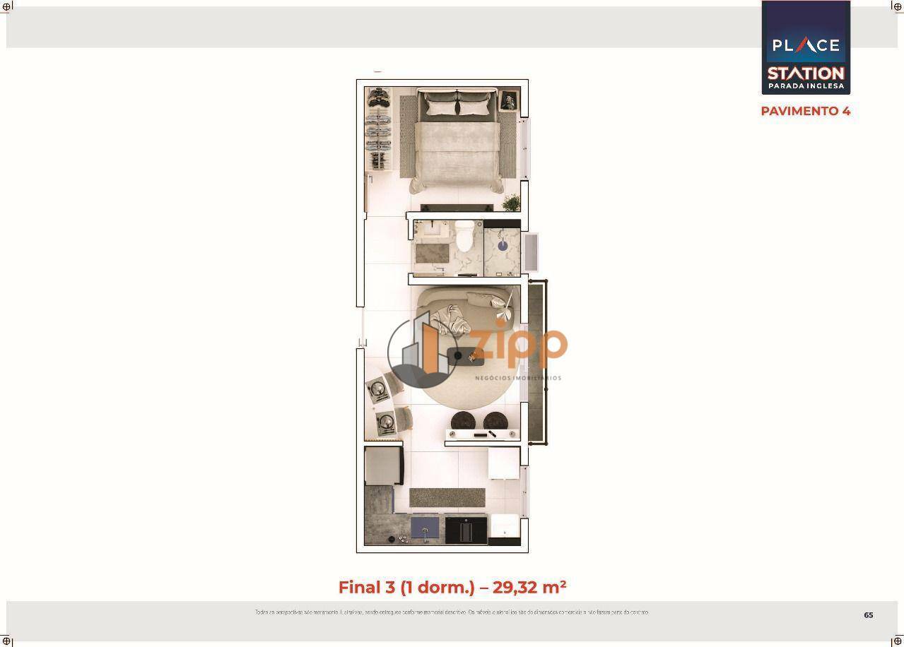 Apartamento à venda com 1 quarto, 29m² - Foto 153