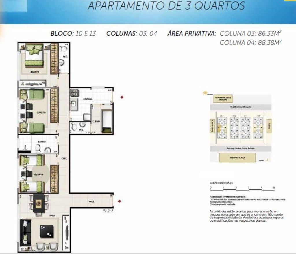 Apartamento à venda com 2 quartos, 63m² - Foto 8