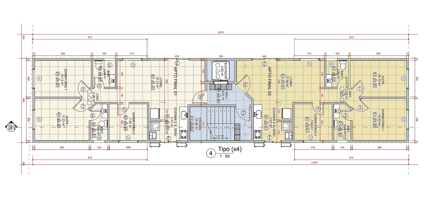 Apartamento à venda com 3 quartos, 70m² - Foto 4