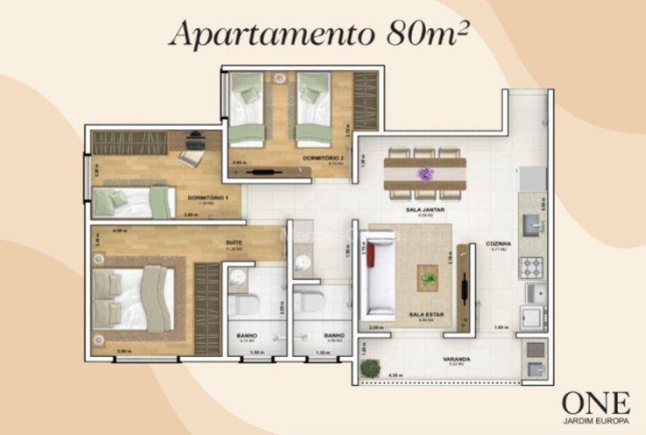 Apartamento para alugar com 3 quartos, 85m² - Foto 19