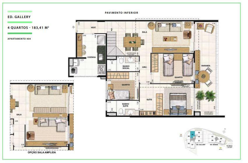 Cobertura à venda com 4 quartos, 204m² - Foto 23