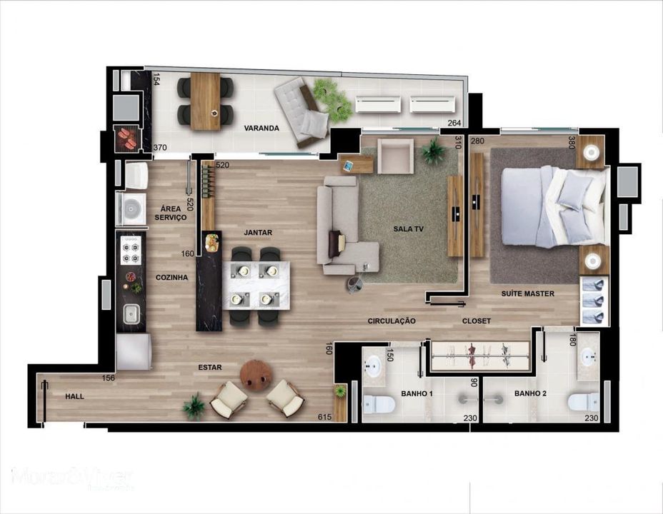 Apartamento à venda com 3 quartos, 85m² - Foto 52