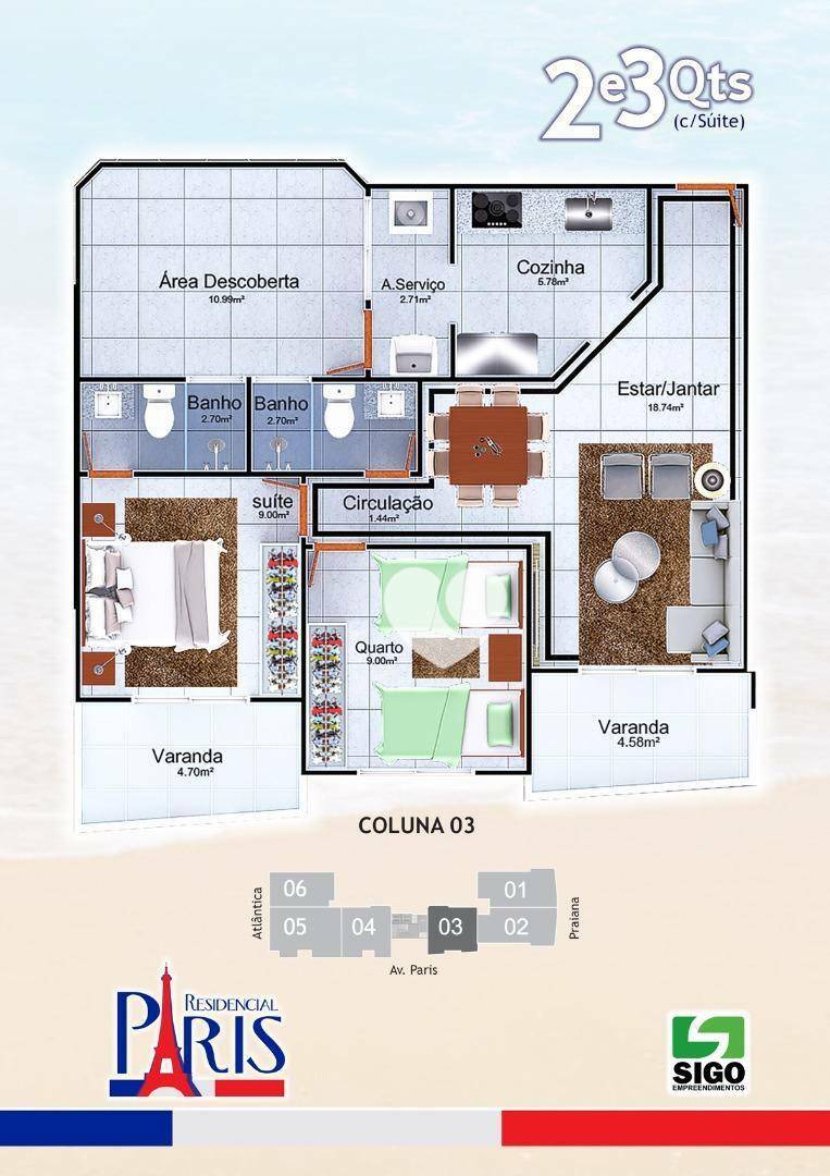 Apartamento à venda com 3 quartos, 163m² - Foto 26