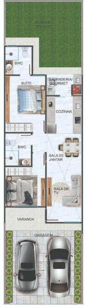 Casa à venda com 2 quartos, 60m² - Foto 6