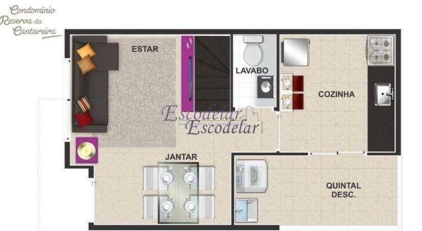 Casa de Condomínio à venda com 2 quartos, 60m² - Foto 12