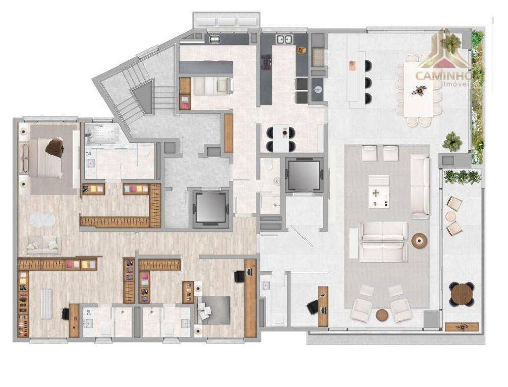 Apartamento à venda com 3 quartos, 307m² - Foto 43