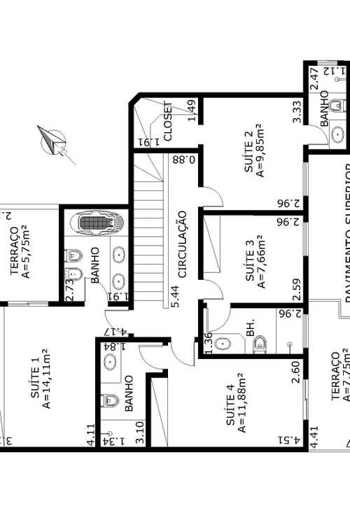 Apartamento à venda com 4 quartos, 129m² - Foto 12