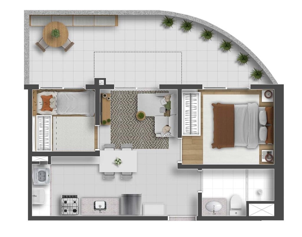 Apartamento à venda com 2 quartos, 37m² - Foto 18