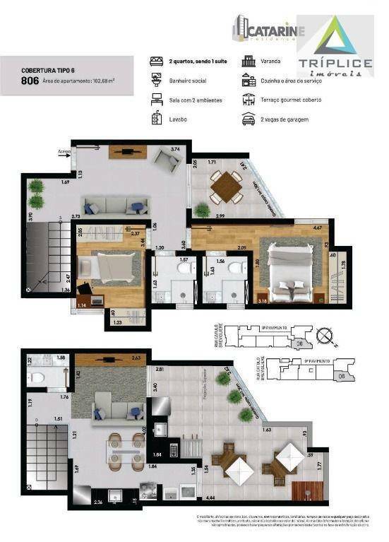 Apartamento à venda com 2 quartos, 59m² - Foto 20