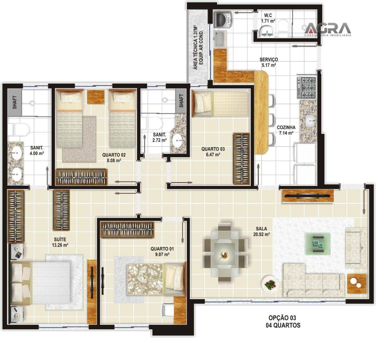 Apartamento à venda com 3 quartos, 94m² - Foto 25