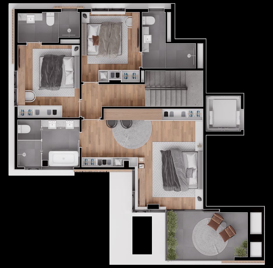 Apartamento à venda com 2 quartos, 123m² - Foto 27