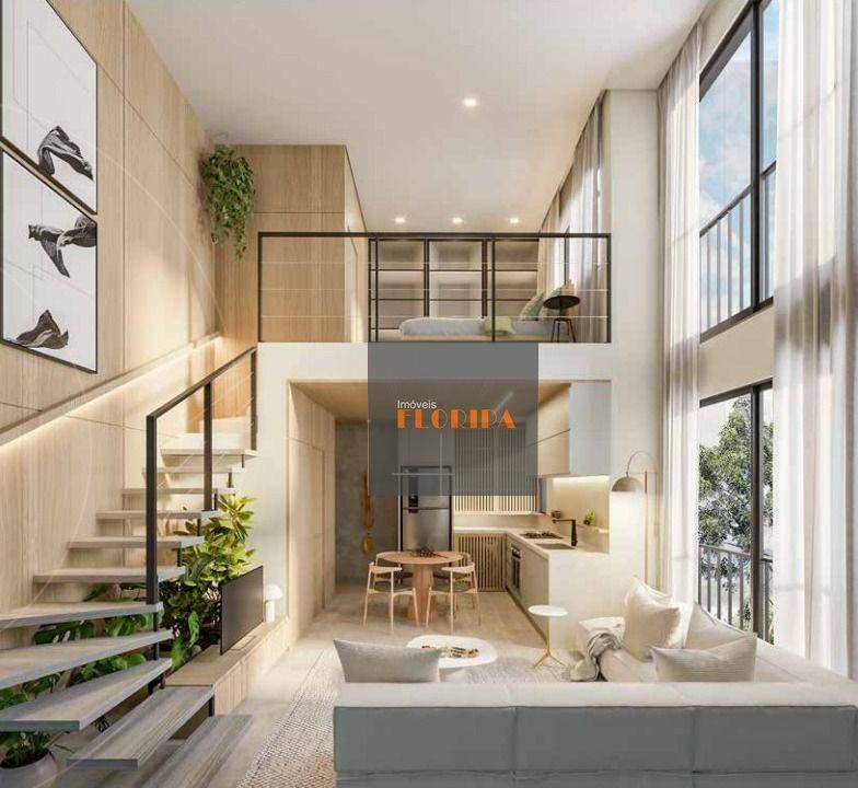Apartamento à venda com 1 quarto, 44m² - Foto 3