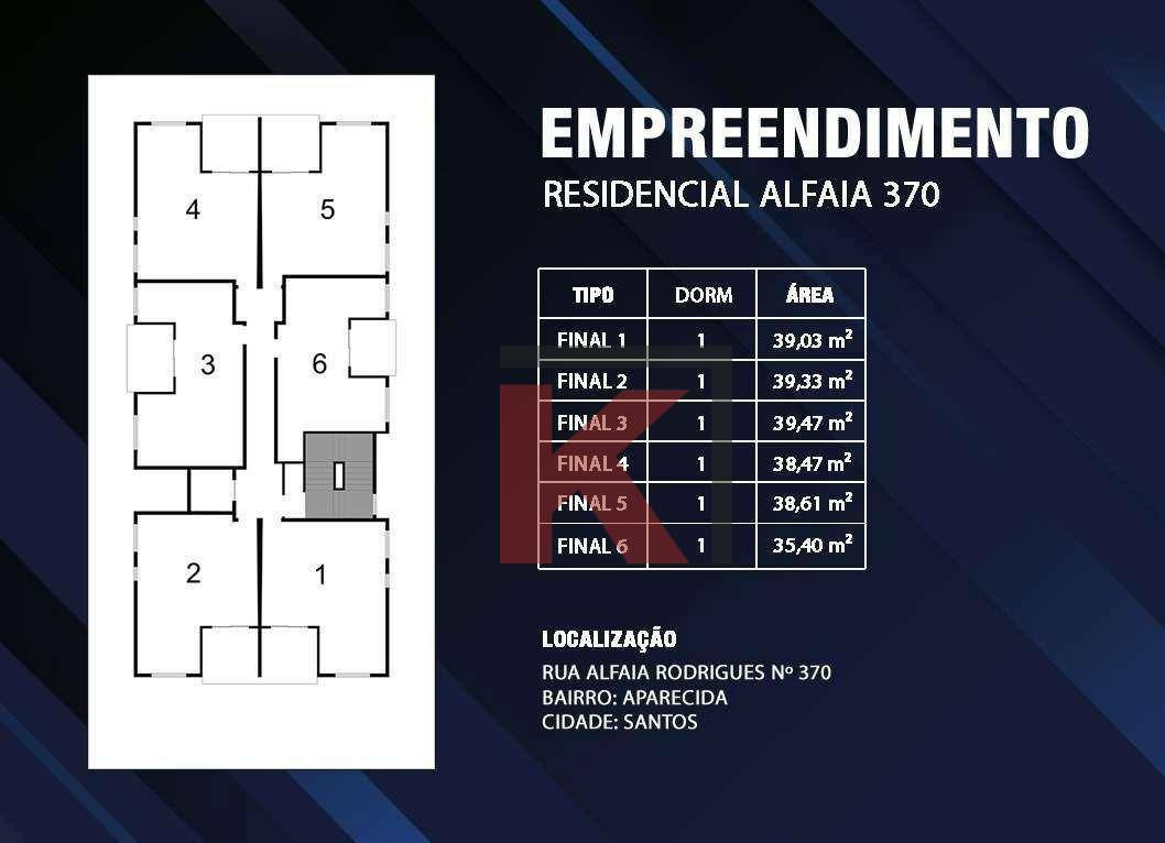Apartamento à venda com 1 quarto, 35m² - Foto 4