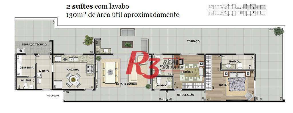 Apartamento à venda com 3 quartos, 157m² - Foto 64