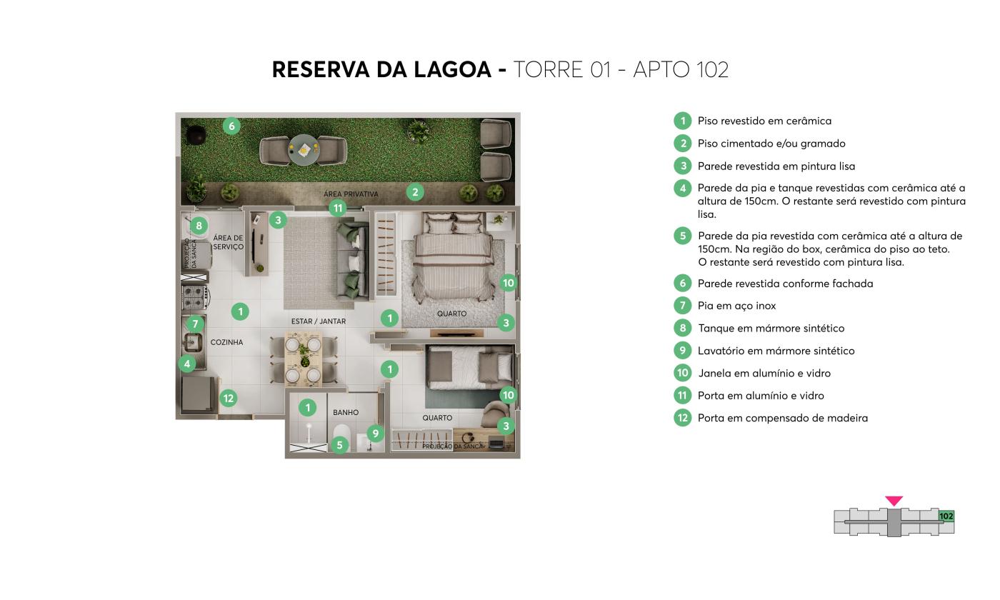 Apartamento à venda com 2 quartos, 36m² - Foto 17