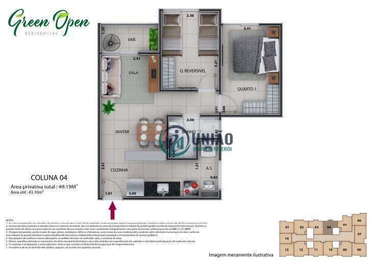 Apartamento à venda com 1 quarto, 30m² - Foto 44