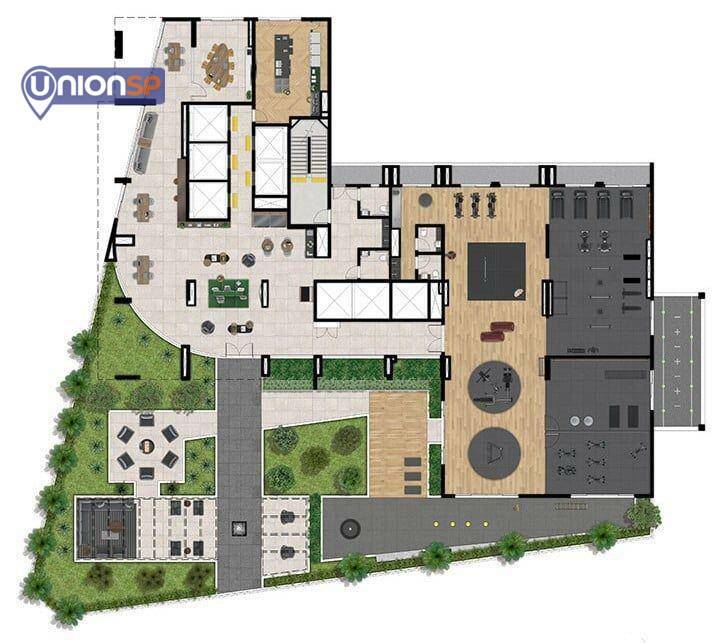 Apartamento à venda com 2 quartos, 61m² - Foto 69
