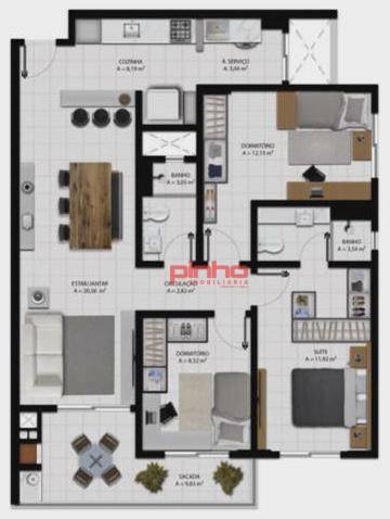 Apartamento à venda com 3 quartos, 92m² - Foto 28