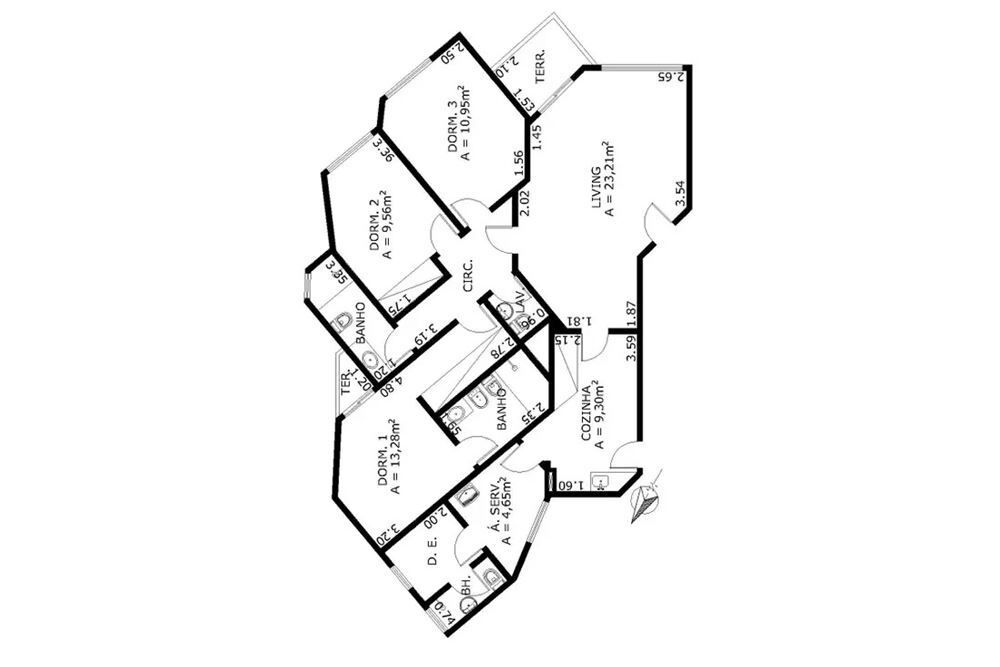 Apartamento à venda com 3 quartos, 96m² - Foto 28