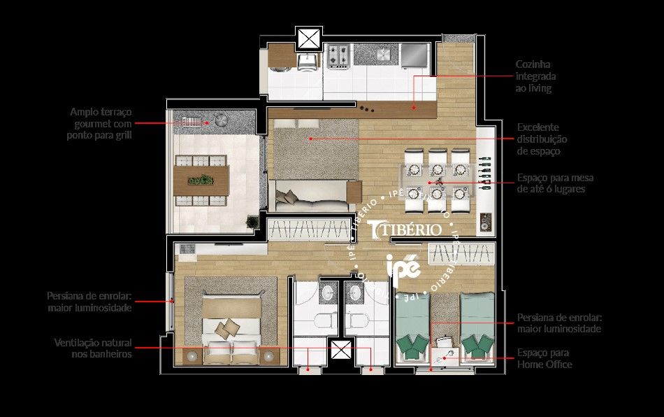 Apartamento à venda com 2 quartos, 71m² - Foto 37