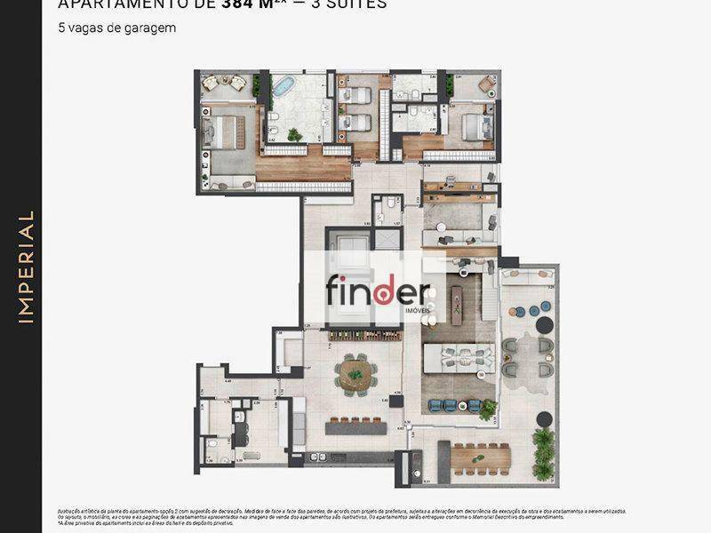 Apartamento à venda com 4 quartos, 384m² - Foto 21