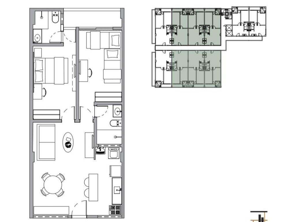 Apartamento para alugar com 2 quartos, 60m² - Foto 19