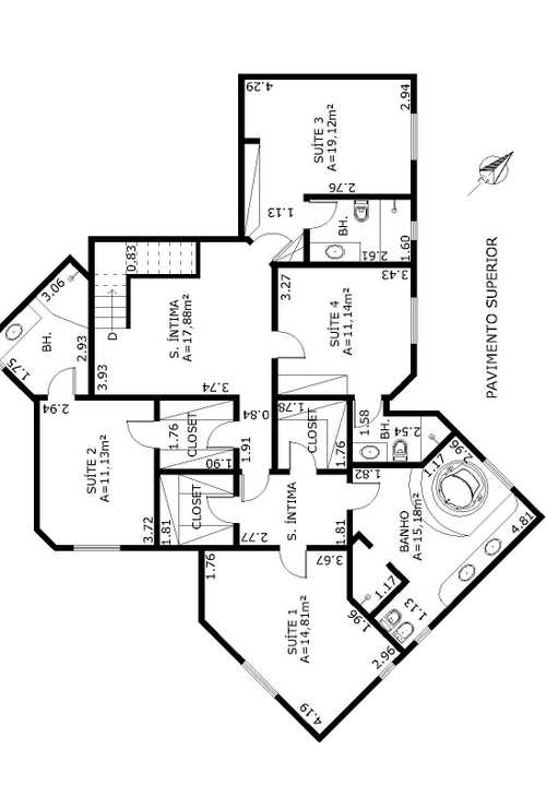 Apartamento à venda com 4 quartos, 450m² - Foto 2