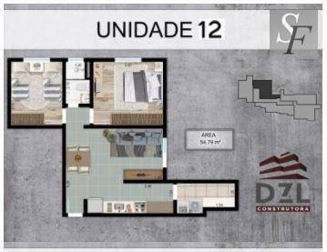 Apartamento à venda com 2 quartos, 58m² - Foto 13