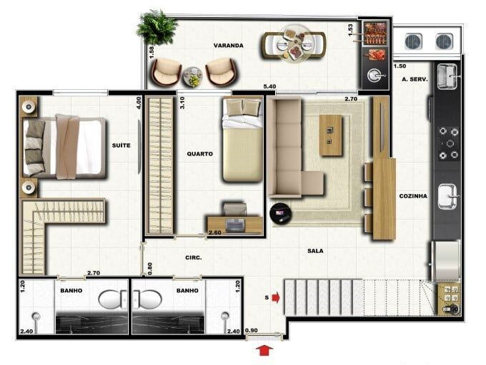 Apartamento à venda com 3 quartos, 82m² - Foto 27