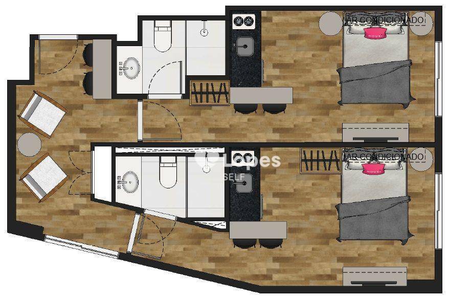 Kitnet e Studio à venda com 1 quarto, 26m² - Foto 46
