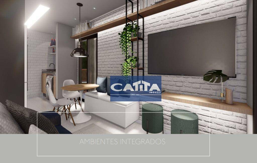 Apartamento à venda com 2 quartos, 40m² - Foto 9