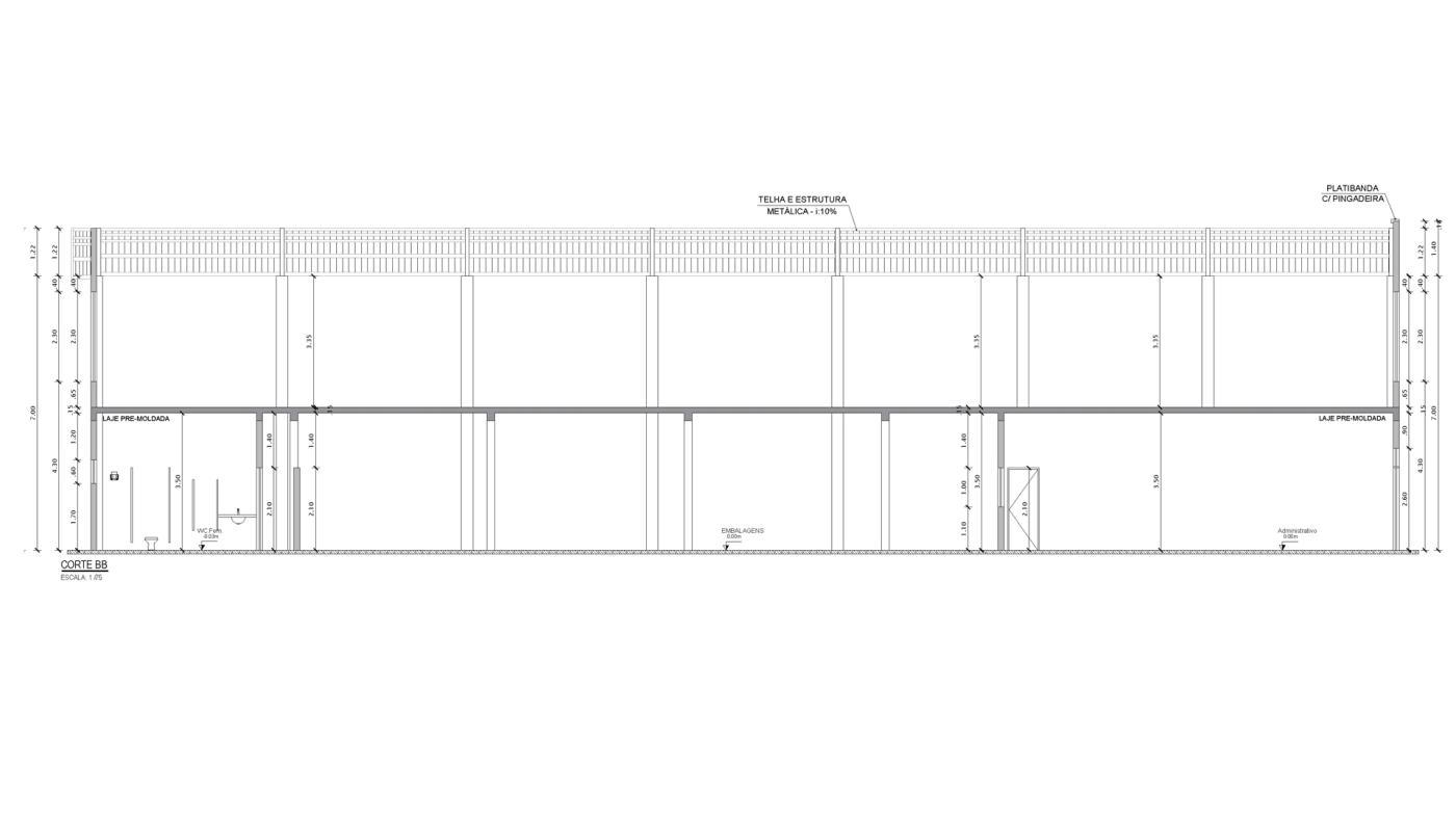 Depósito-Galpão-Armazém para alugar, 1350m² - Foto 4