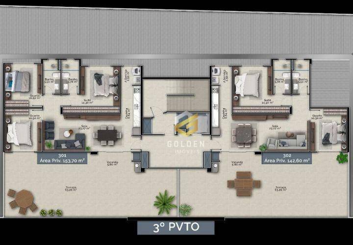 Apartamento à venda com 2 quartos, 91m² - Foto 15