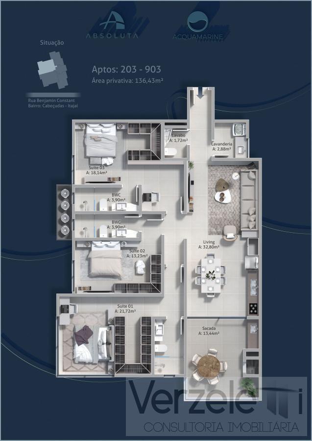 Apartamento à venda com 2 quartos, 93m² - Foto 57