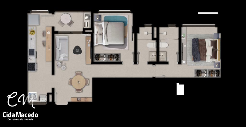 Apartamento à venda com 3 quartos, 78m² - Foto 32