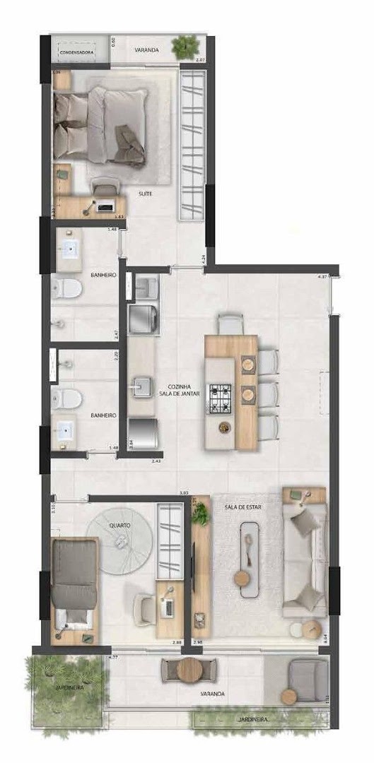 Apartamento à venda com 2 quartos, 87m² - Foto 32