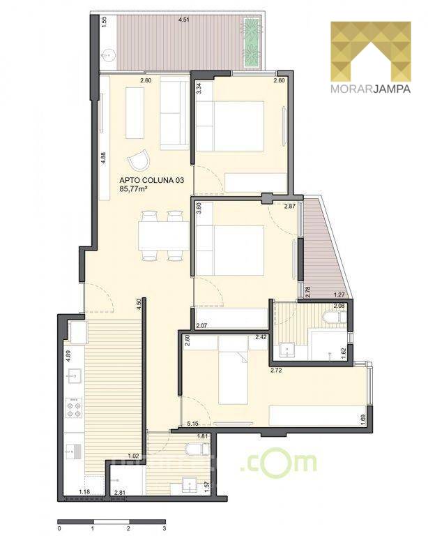 Apartamento à venda com 2 quartos, 62m² - Foto 12