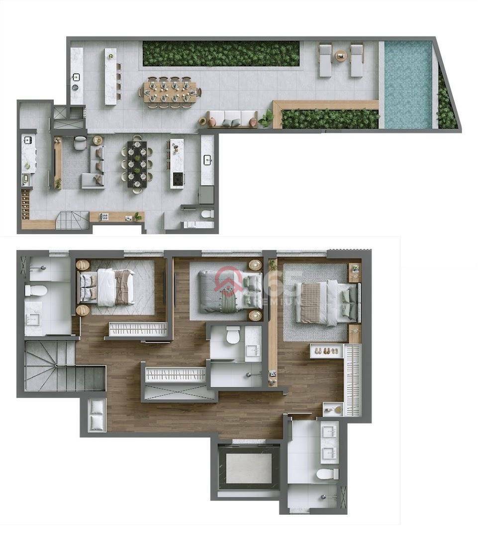 Cobertura à venda com 3 quartos, 268m² - Foto 63