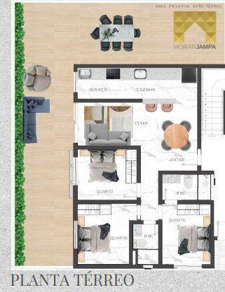 Apartamento à venda com 3 quartos, 70m² - Foto 2